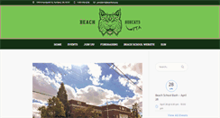 Desktop Screenshot of beachpta.org